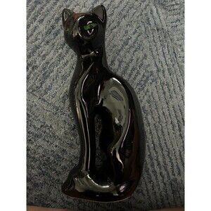 Vintage black cat figure